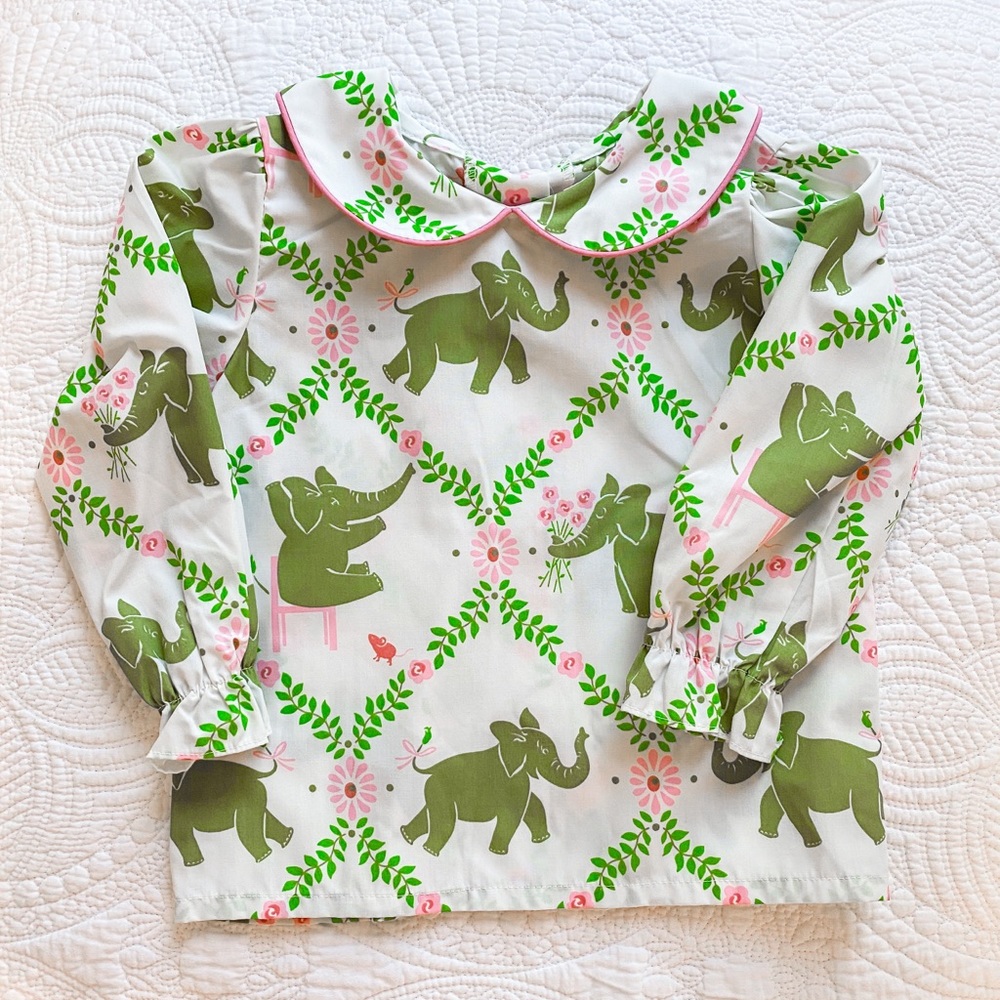 TBBC Highland Park Peanut Blouse, 3T NWOT